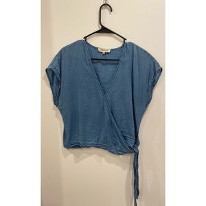 Madewell wrap top